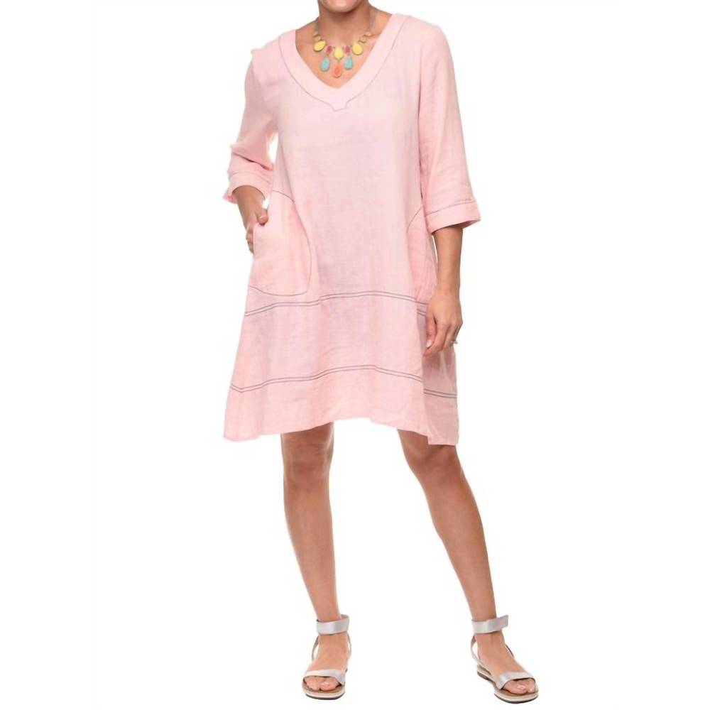 NEW TULIP CLOTHING bungalow dress in peony